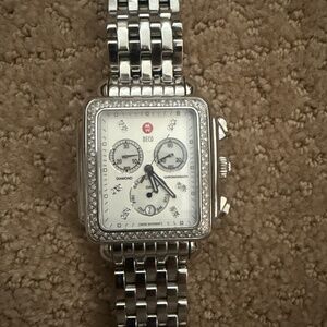 Michele watch with diamonds